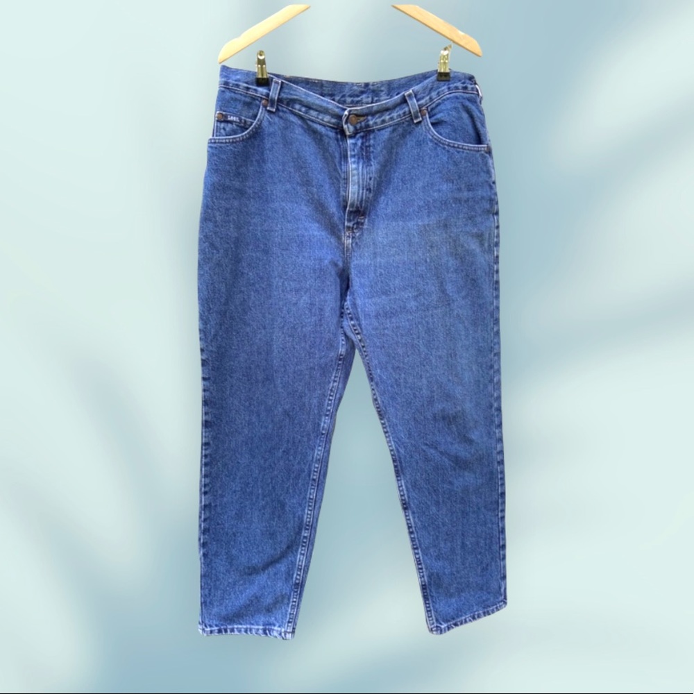 🍄5/$25 Vtg Lee • Tapered High Rise Jeans - Picture 1 of 8